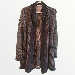 Angel of the North ANTHROPOLOGIE - Gorgeous Long Wool Blend Sweater